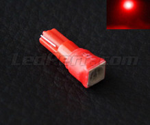 Bombilla T5 37 74 Cube de led HP rojo (W2.1x4.9d)