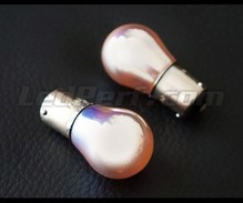2 bombillas de intermitentes de titanio 7507 - 12496 - PY21W - Casquillo BAU15S