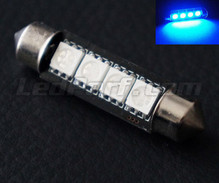 Bombilla tipo festoon 42 mm LEDs azules - 578 - 6411 - C10W