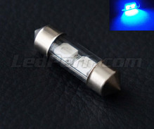 Bombilla tipo festoon 31 mm LEDs azules - DE3175 - DE3022 - C3W