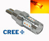 Bombilla T15 - 916NA - WY16W de 16 LEDs CREE - Ultrapotente - Naranja