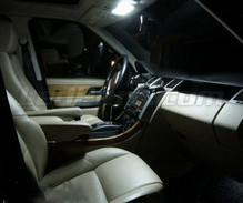 Pack interior luxe Full LED (blanco puro) para Range Rover L322 Vogue y HSE