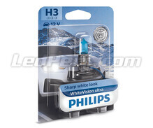 1x lámpara H3 Philips WhiteVision ULTRA +60 % 55W - 12336WVUB1