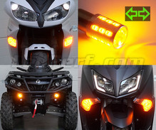 Pack de intermitentes delanteros de LED para Moto-Guzzi V9 Bobber 850