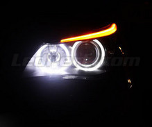 Pack de LEDs Angel eyes BMW Serie 5 E60 E61 Fase 1 - Con Xenón original - MTEC V3