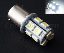 Bombilla 1156 - 7506 - P21W de 13 LEDs blancas de Alta Potencia, casquillo BA15S